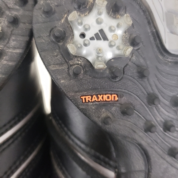 Adidas Golf Lite 816187 Lace Up Black GOLF Shoes Women's Size US 9. - Picture 9 of 11